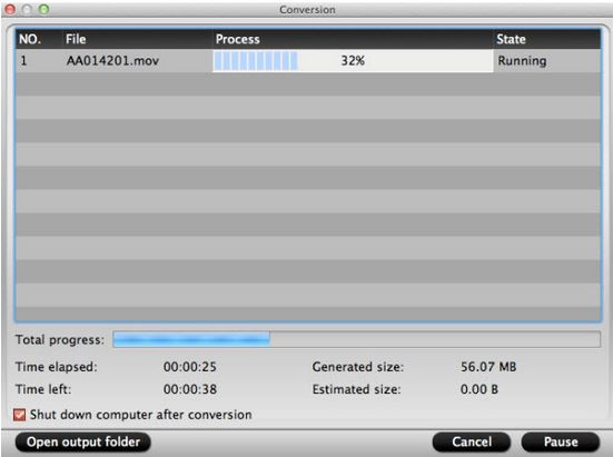 converting Canon mxf footage to prores on Mac